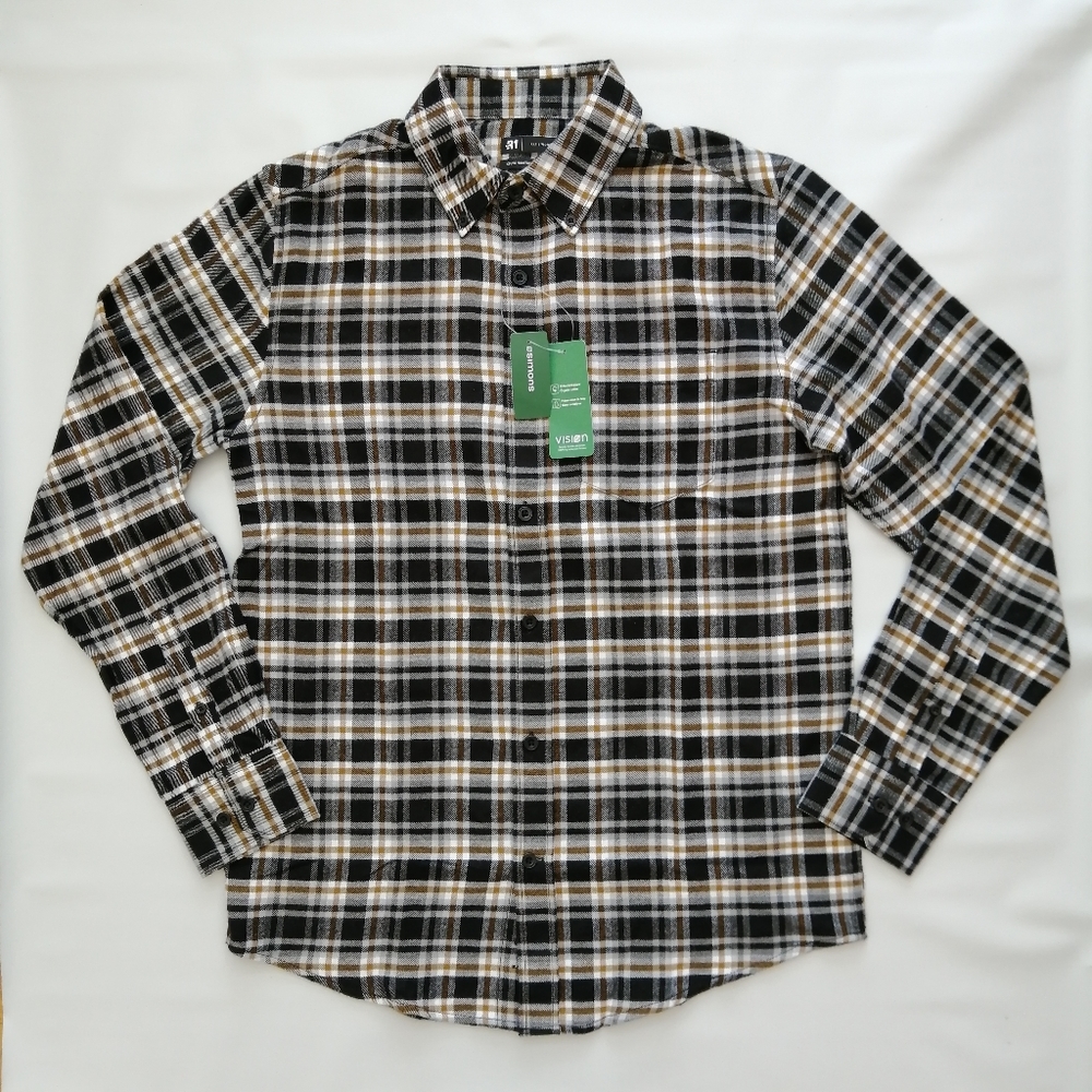 Check Flannel Shirt Small NWT